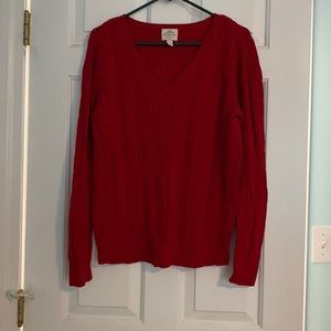 St. John’s Bay red sweater